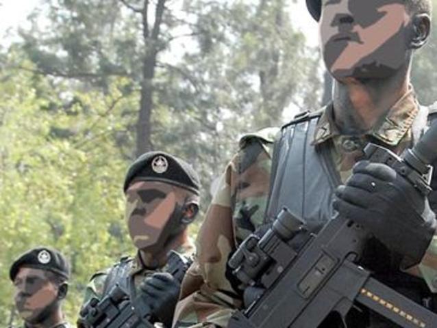 Operativo de la Secretaría de Marina en Fraccionamiento Puerta de Hierro