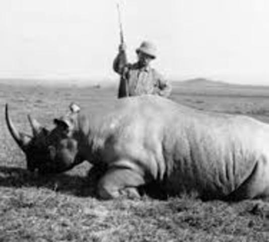 Roosevelt leaves presidency, visits Africa