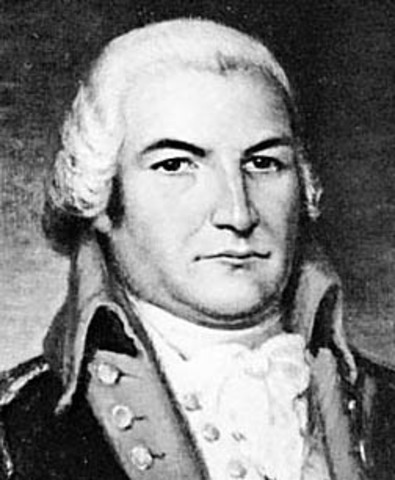 Moses Cleaveland arrives at site of Cleveland