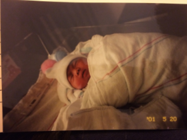 Nací en Peoria, Illinois.