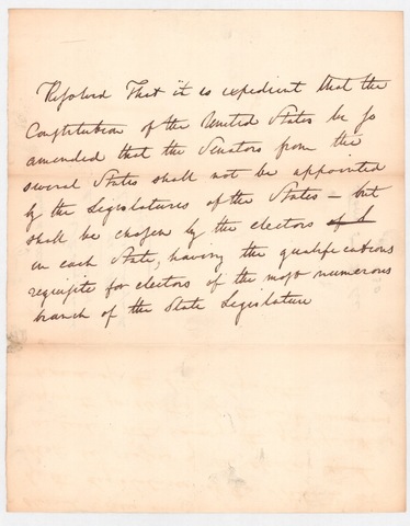 Trying to get it passed