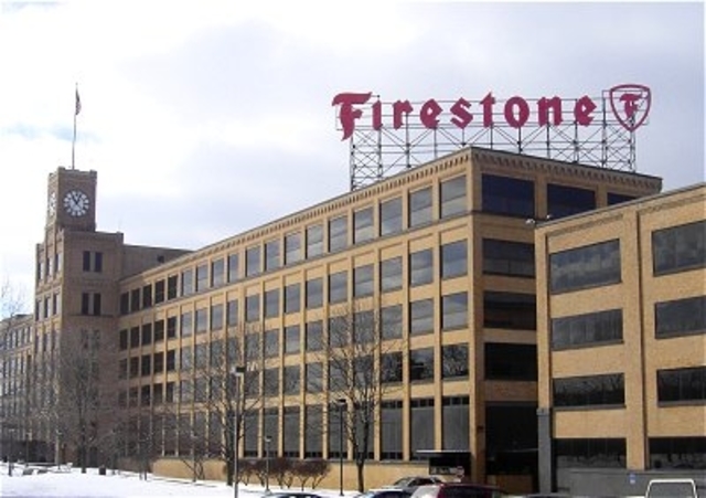 Harvey firestone comes to Akron