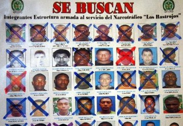 Narcotraficantes detenidos 'Phanor Arizabaleta' y 'Germán Satizabal' tenían nexo con 'Los Rastrojos'