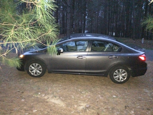 Recibí mi carro primero.