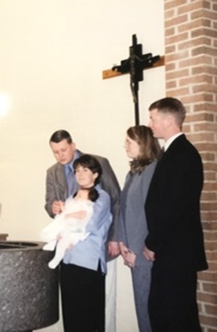 Ellos me bautizaron.