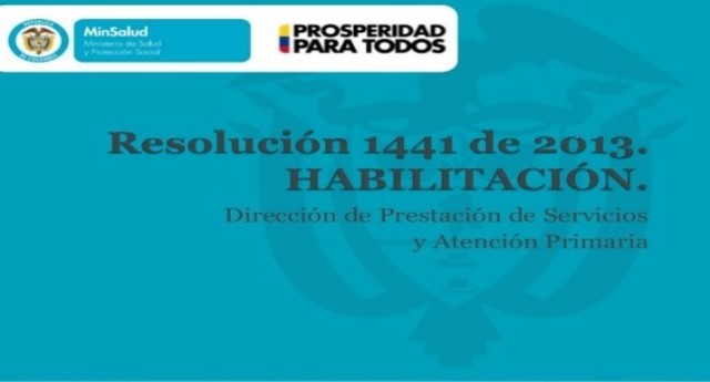 Resolución 1441 de 2013