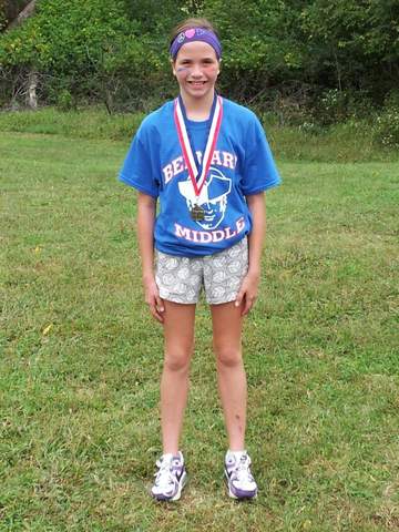 J'ai commencé le cross country