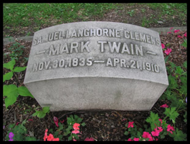 Death of Mark Twain