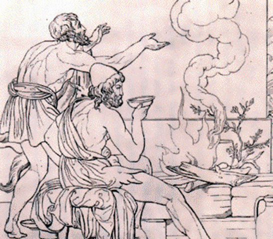 Eumaeus Is Somewhat Suspicious Of Odysseus