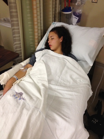 Desgarré los ligamentos en mi rodilla.