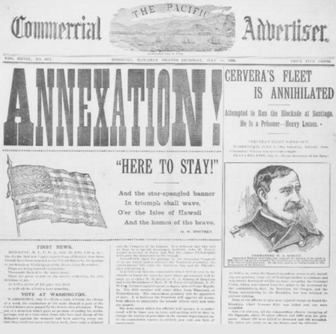 Imperialism:Annexation of Hawaii