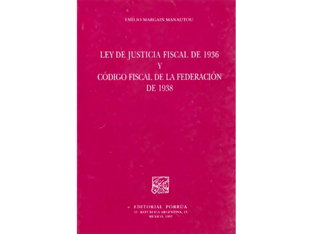 LEY DE JUSTICIA FISCAL