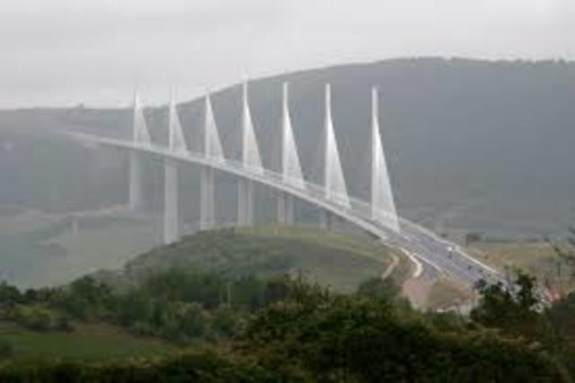 Viaducto de Millau, Francia