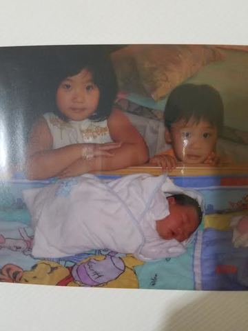 Mi hermana nació