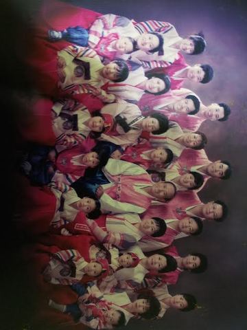 Mi familia fue a Corea por primera vez