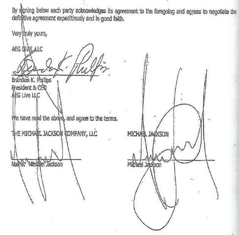 Signed a record contract