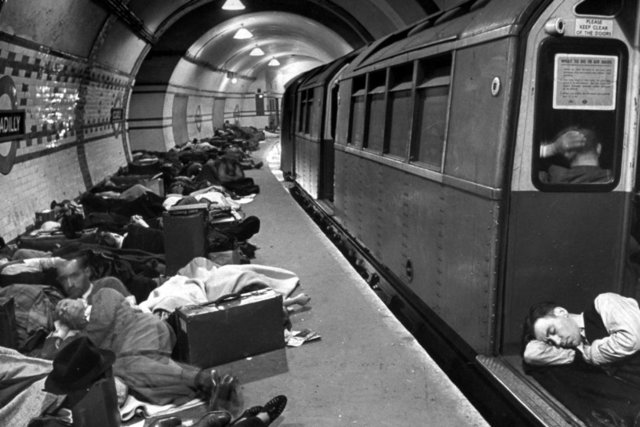 Civilian Shelter -  Balham Tube Station
