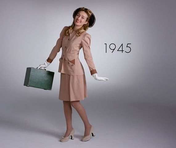 1945: la Moda de la Segunda Guerra Mundial