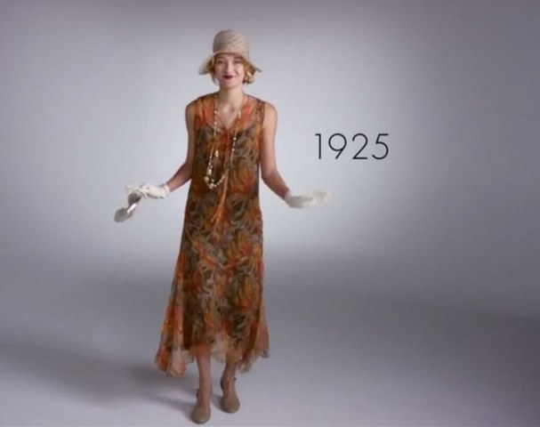 1925: la Moda de "Los Locos Años 20"