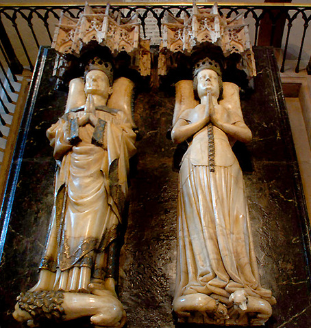 Boda de Carlos III y Leonor de Trastámara