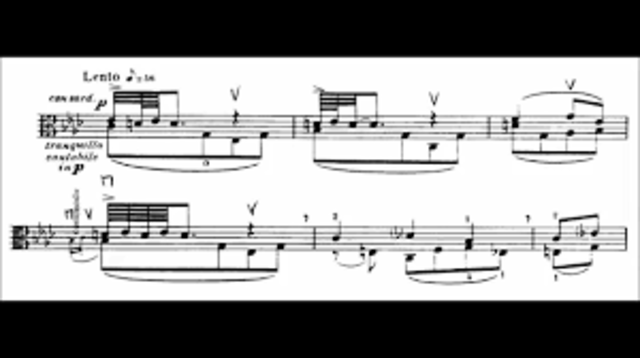 Elegy for solo viola