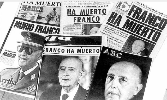 Fallecimiento Franco 1975