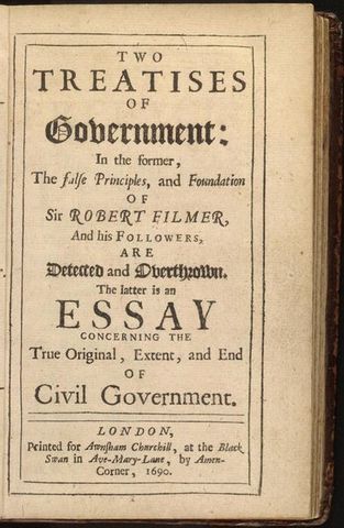 Two Treaties of Government - (John Locke)