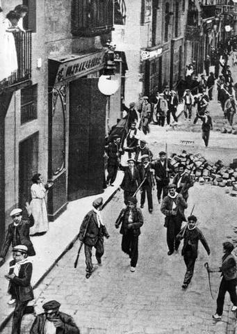 Semana Trágica en Barcelona