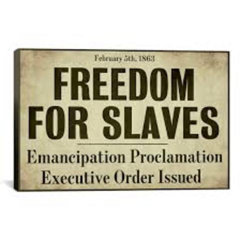 Freedom of Slaves