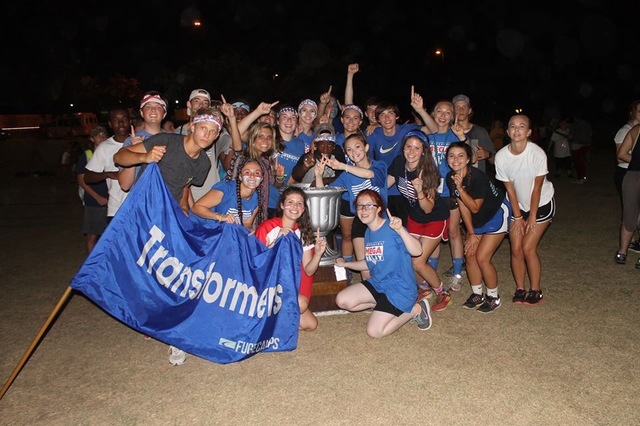 Fui a mi primero FUGE campamento de la iglesia con mi grupo de jovenes.