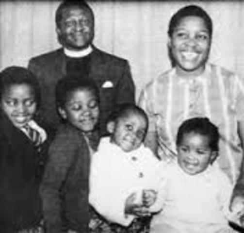 Desmond Tutu Birth