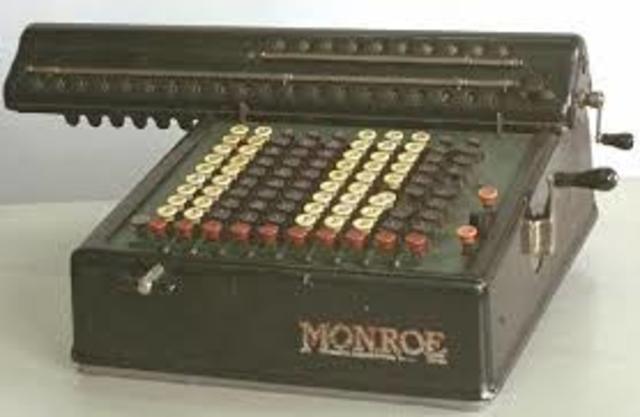 Monroe Calculating Machine Calculator (PreComputers/Machines)