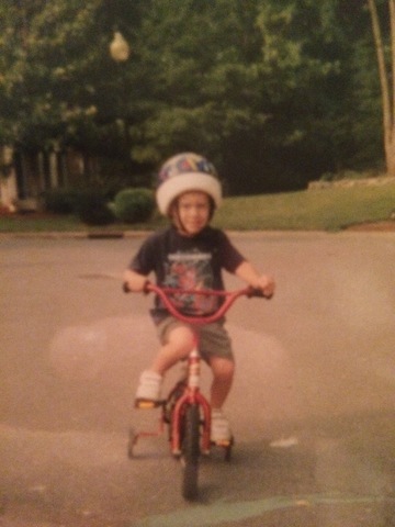 Monté una bicicleta para el primero tiempo