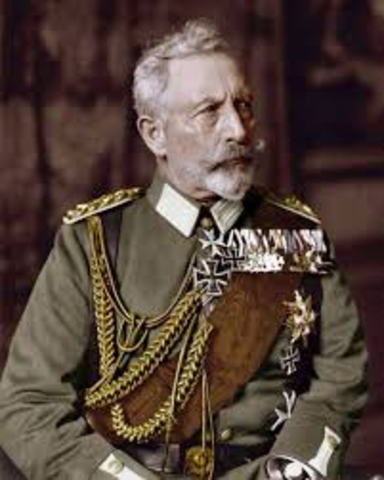 Kaiser Wilhelm Abdicates and Goes Into Exiel