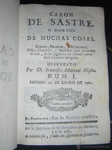 "Caxón de Sastre"