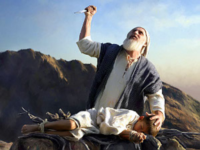 abraham sent to sacrifice isaac
