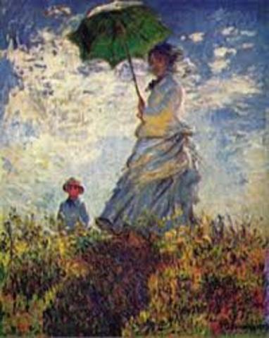 Woman with a parasol