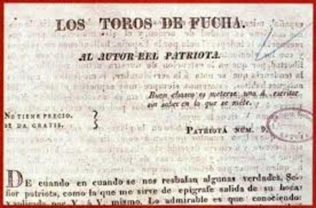 Primer periódico de aspecto politico