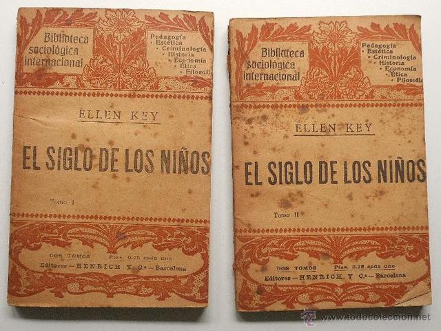 "El Siglo de los Niños", escrito en 1900, fue traducido a carios idiomas e inspiró a los educadores progresistas en muchos países