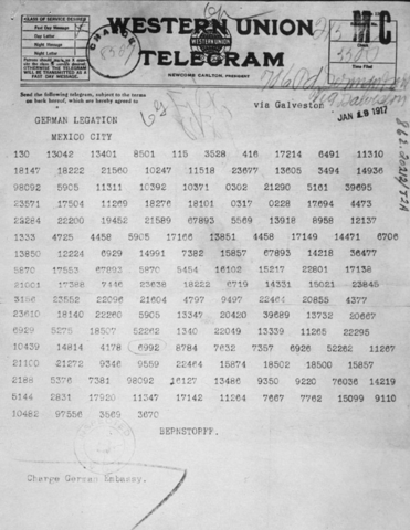 Zimmermann Telegram