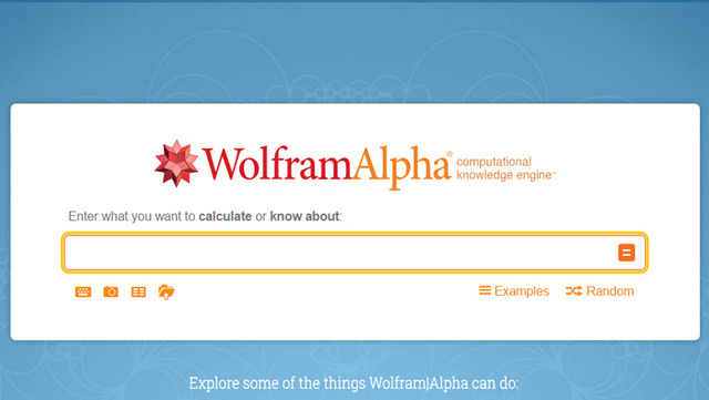 Wolfram Alpha
