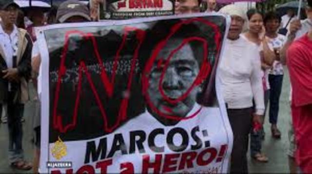 Marcos Family Flees Philippines