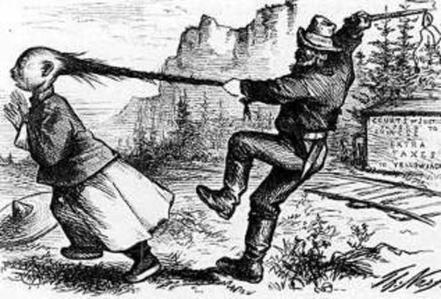 The start of Decimation against Chinese