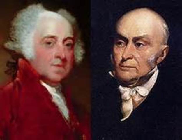 John Quincy Adams sails for France with his father