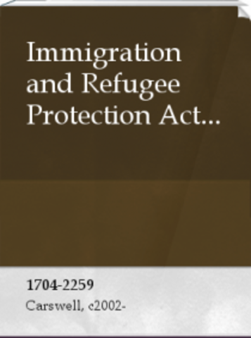 Immigration and Refugee Protection Act