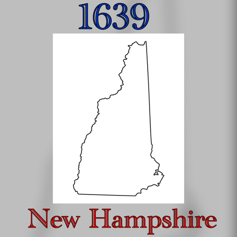 New Hampshire was the seventh colony to colonize.