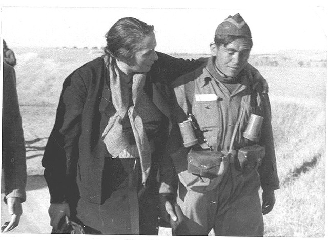 Dolores Ibárruri, conocida como Dolores de Vizcaya (1895 - 1989).