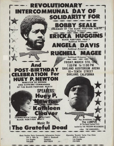 First Issue of "The Black Panther" printed