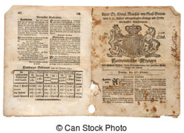 The Beginning: Newspaper