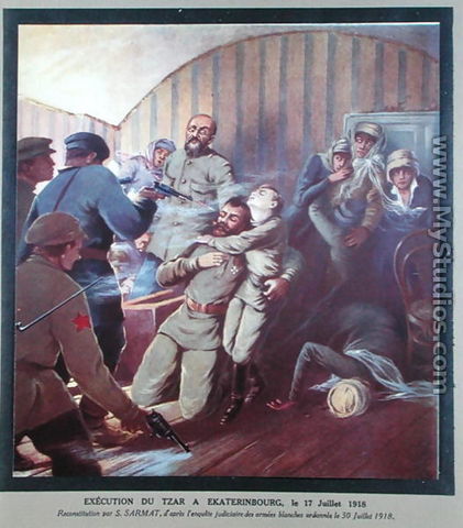 Execution of the Czar and family